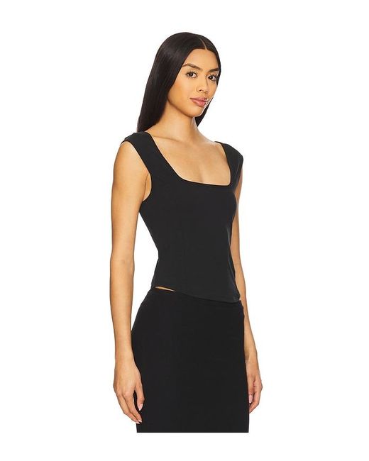 Nation Los Angeles Black Gemi Top