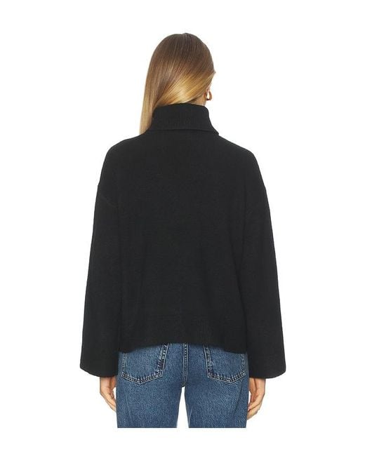 ALL THE WAYS Black Riley Sweater