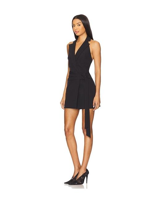 Lovers + Friends Black Brieanna Romper