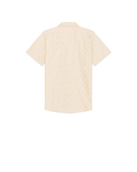 Camisa En Color Marrón Talla (También En M, S, Xl/1X) Oas de hombre de color White
