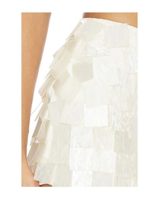 Nbd White Parveen Skort