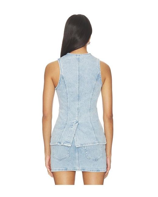 MORE TO COME Blue Maeve Top