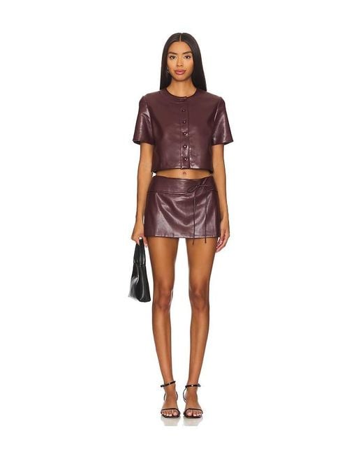 Amanda Uprichard Red Braswell Top