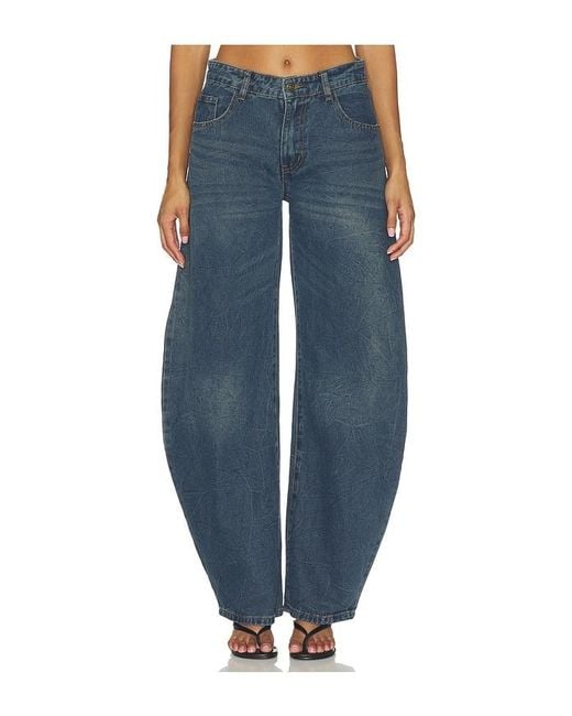 Lioness Blue Horseshoe Jeans