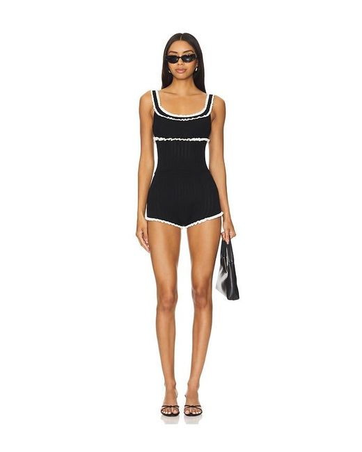 MAJORELLE Black Brielle Tank
