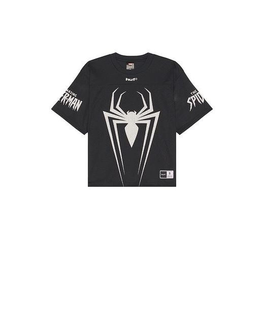Huf X Spider- Football Jersey in Black for Men | Lyst UK