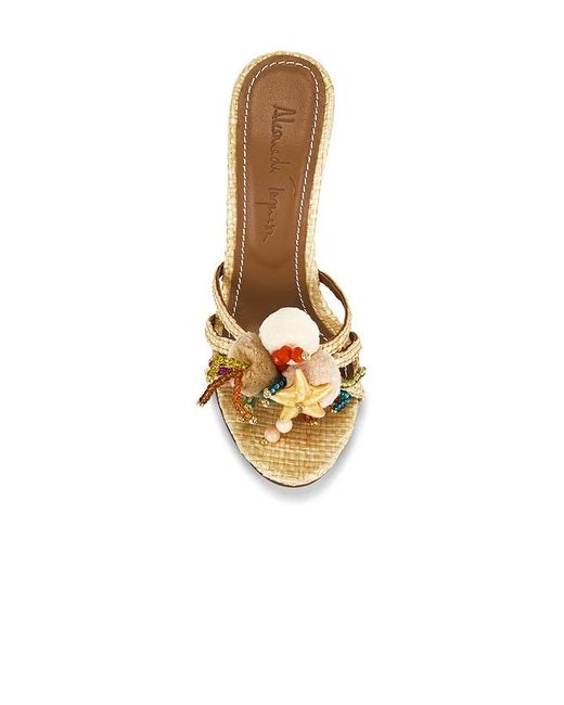 Alameda Turquesa Metallic Isla Mule