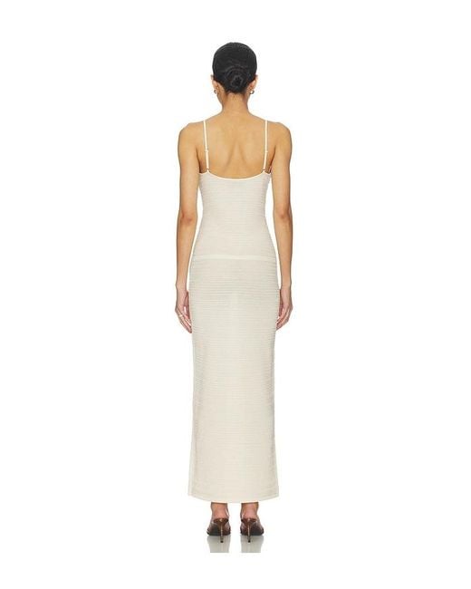 Kapri White Evie Maxi Dress