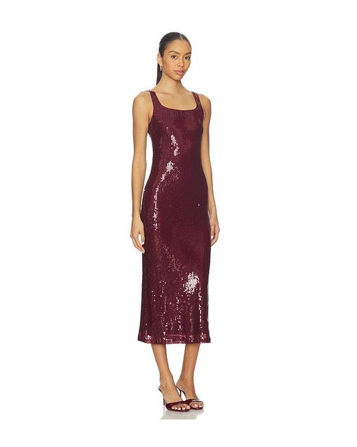Elodie the Label Red Sandra Sequin Dress