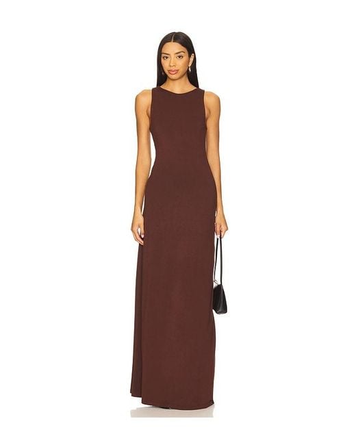 superdown Brown Megara Maxi Dress