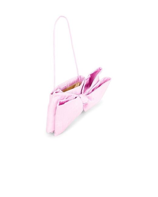 Loeffler Randall Valerie リボンクラッチバッグ ピンク | Lyst