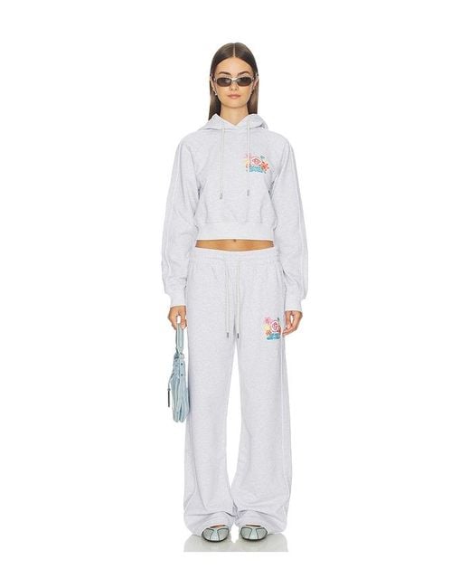 Casablanca White Embroidered Pant