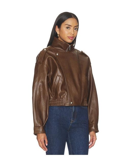 Blank NYC Blue Moto Jacket