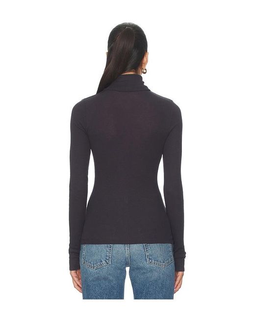 Samsøe & Samsøe Blue Sasonnet Long Sleeve Turtleneck