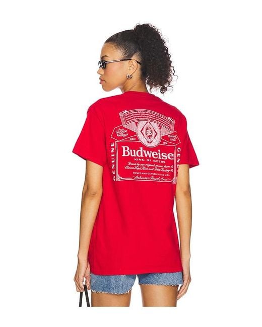 Camiseta En Color Rojo Talla (También En M, S, Xl/1X, Xs) Junk Food de color Red
