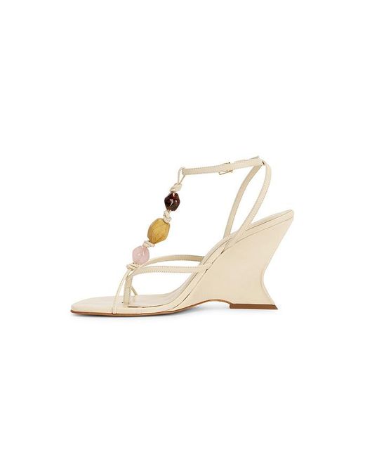 SCHUTZ SHOES White X Revolve Amber Sandal