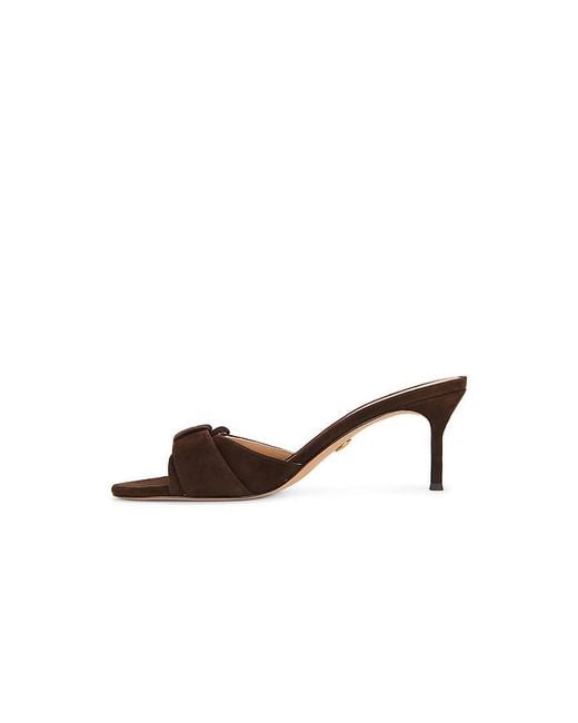Veronica Beard Brown Tia Buckle Sandal