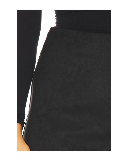 SNDY'S Black Jacqui Mini Skirt