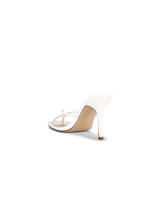 Femme LA White X Revolve Sicilian Slipper