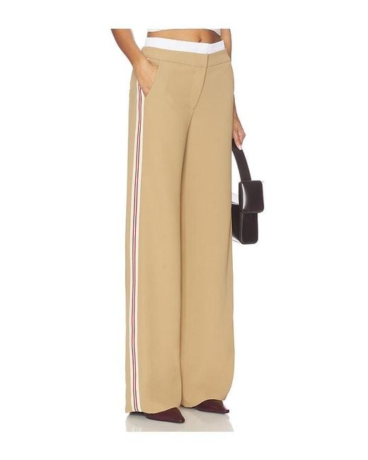Veronica Beard Natural Eugene Pant