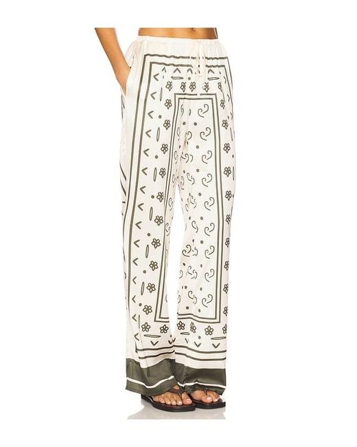 SNDY'S White Silas Pant