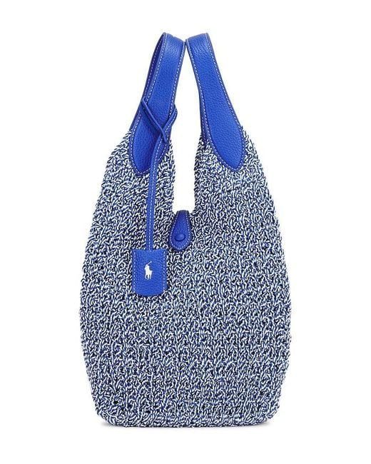 Polo Ralph Lauren Blue Medium Tote