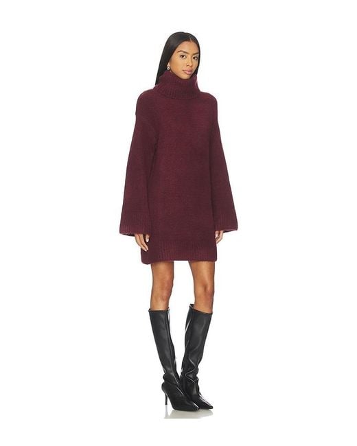 SNDY'S Red Winnie Mini Dress