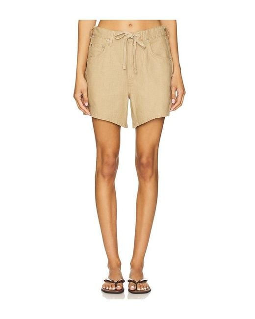 Citizens of Humanity Natural Brynn Drawstring Short