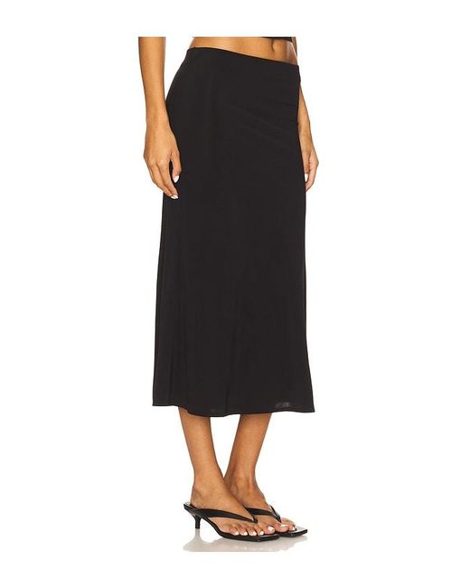 Bella Venice Black The Jessie Slip Skirt