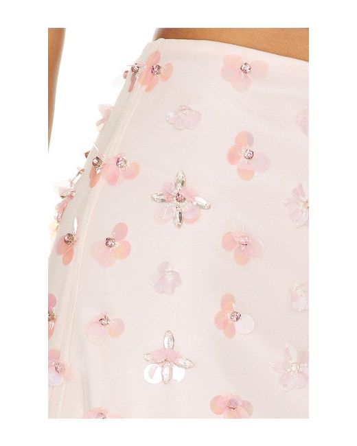 MAJORELLE White Matilda Mini Skirt
