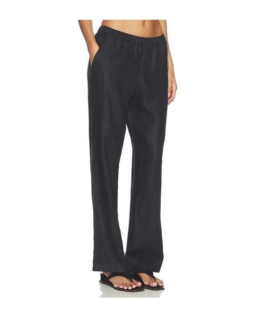 Faithfull The Brand Black Capriolla Pant