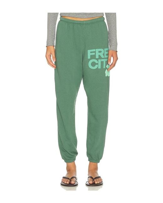 Freecity Green Large Sweatpant