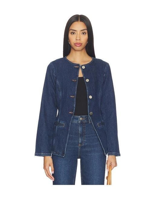 ALIGNE Blue Daphne Denim Blazer
