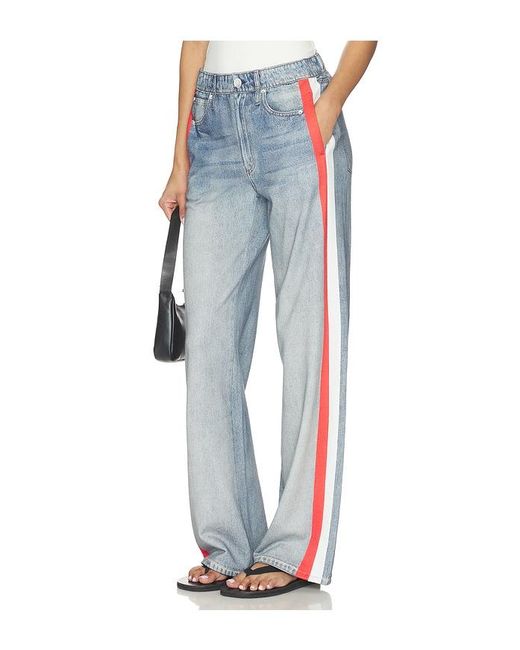 Rag & Bone Blue Rb Miramar Terry Track Pant Pull On