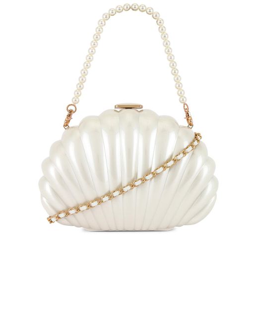 House of Harlow 1960 Multicolor X Revolve Clam Shell Clutch