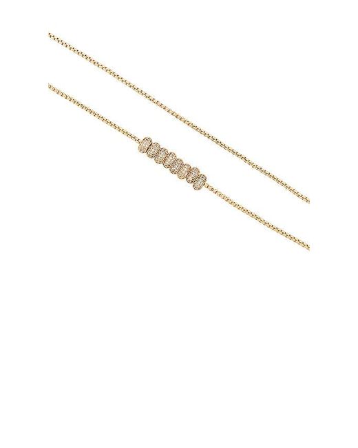 Ettika Black Crystal Bead Belt