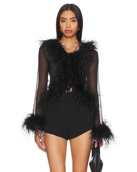 bubish Gigi Feather ブラウス Black