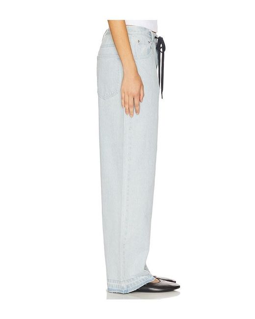 Line & Dot Blue Elowen Pant