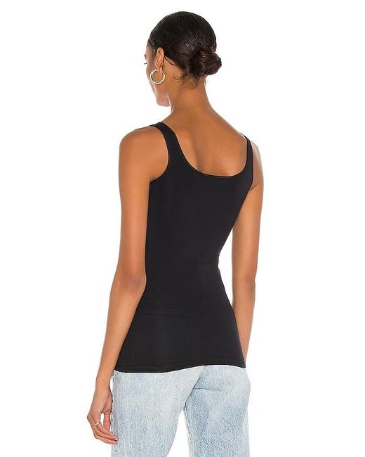 Theory Black Len Tubular Tank