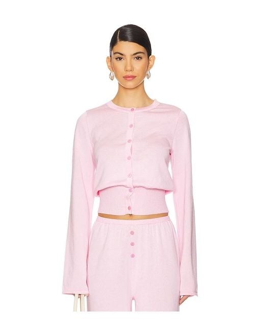 SNDY'S Pink X Revolve Button Up August Top