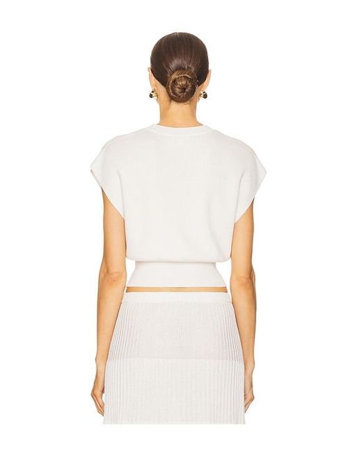 L'academie White 'Academie Cheryl Breezy Top