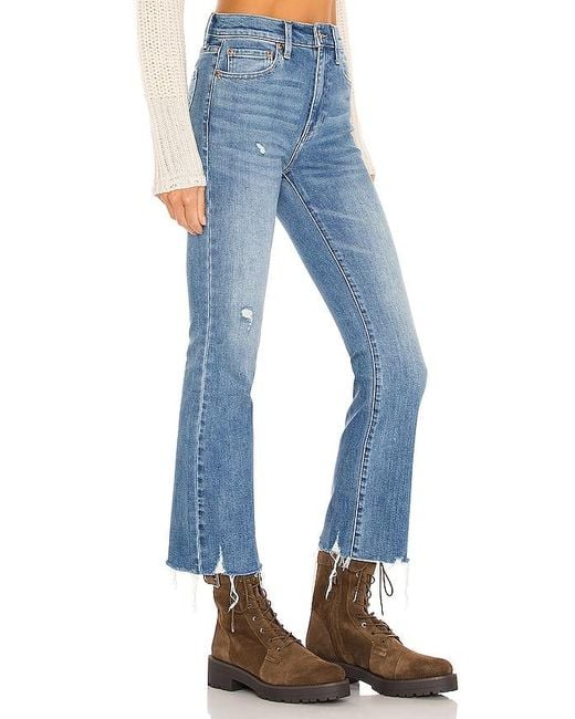 Pistola Blue Lennon High Rise Cropped Boot Jeans