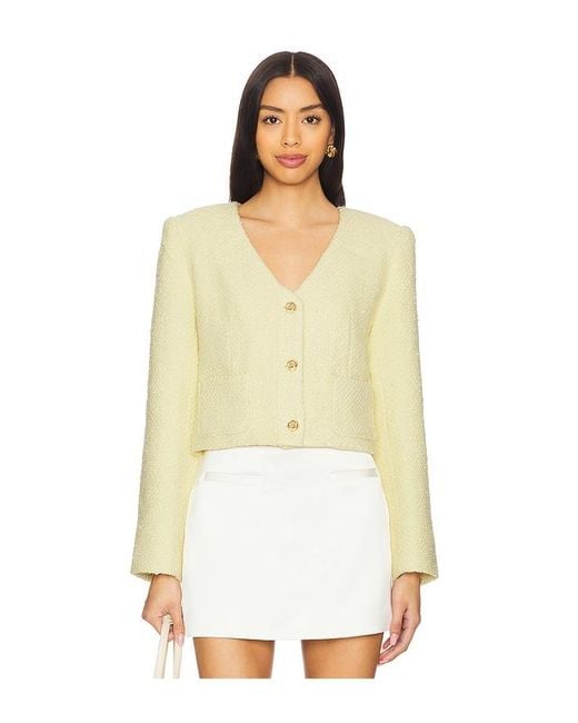 Astr White Marleigh Jacket