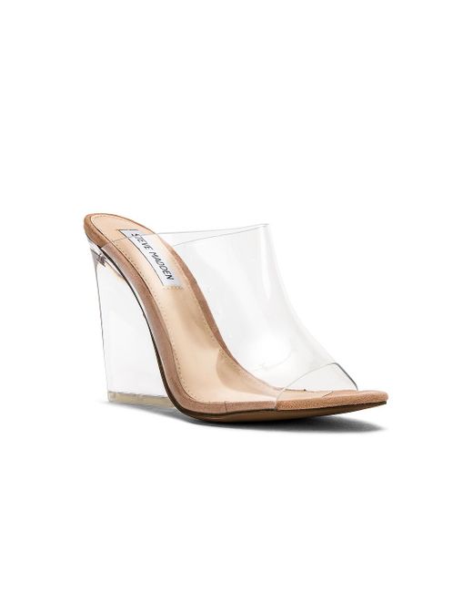 steve madden pvc wedge