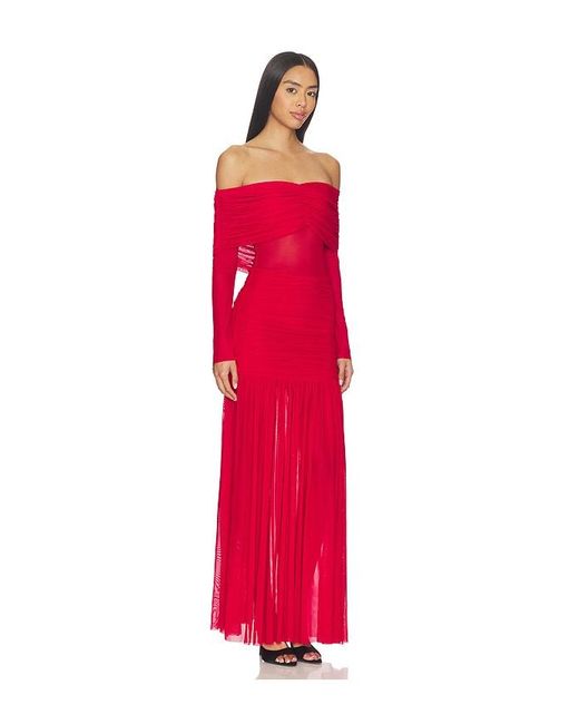 AFRM Red Emmeline Dress