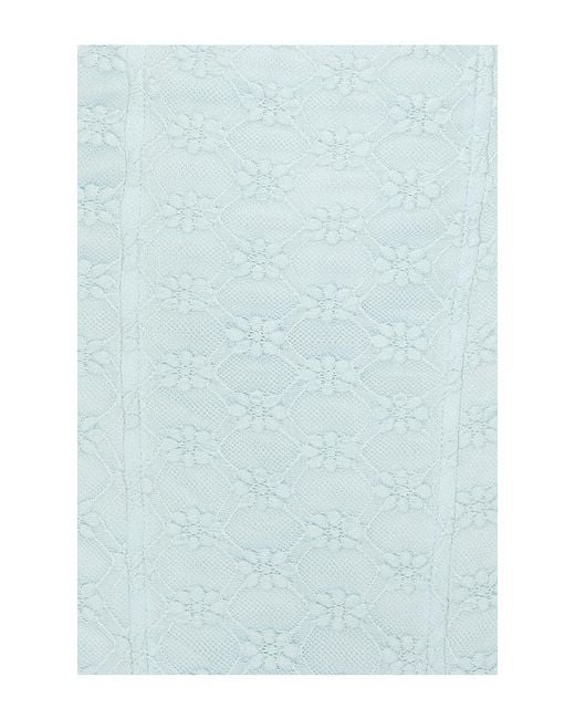 Bardot White Delaney Bubble Midi Dress