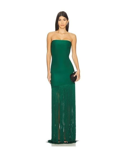 nellie dress in green deme by gabriella Deme By Gabriella Nellie Gown In Green - 6% Off