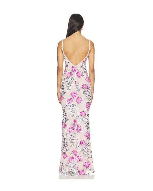 Zhivago Multicolor Ista Fiorita Slip Dress