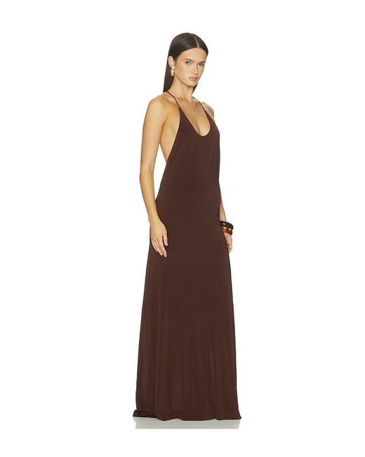 SRG Brown Thalia Maxi Dress