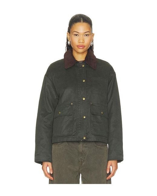 Blank NYC Green Canvas Jacket